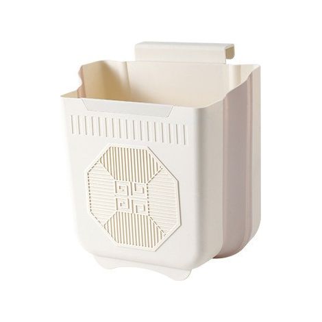 Poubelle de cuisine 7L  Poubelle de cuisine pliable, conteneur à déchets suspendu, Compact pour armoires, chambre d'étudiant, bureau, chambre à coucher et extérieur