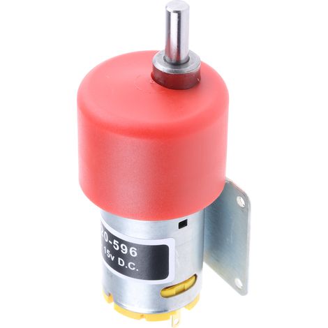 Motoréducteur CC RS PRO, 12 V c.c., 7,98 W, 116 tr/min, dia. de l'arbre 6mm ( Prix pour 1 )