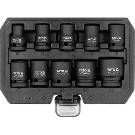 YATO YT-10252 Kit Juego de vasos de impacto