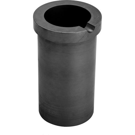 Crisol de grafito de alta pureza para fundir herramientas metálicas a altas temperaturas para oro y plata.