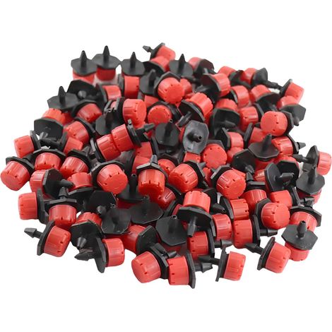 Systme dirrigation goutte goutte rglable rouge (1/5)