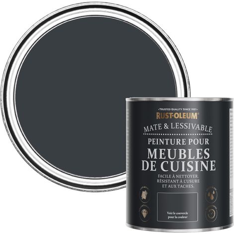 Peinture Grise pour Meubles de Cuisine, Finition Mate - Anthracite (RAL 7016) 750ml (1/5)