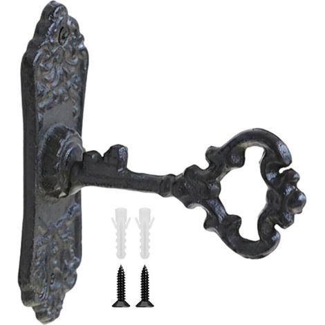 Poignée De Porte Vintage Européenne en Fonte, Style Rétro, pour Meuble Ou Décoration Intérieure. (1/5)