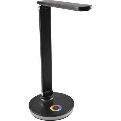 Lampe de bureau LED noire 4000K RGB USB Polux NEPTUN (1/5)