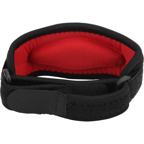 Brace ajustable pour épicondylite, coussinet élastique de sport antidouleur, adapté au basketball et tennis, rouge (1/5)