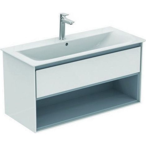 Frente de cajón CONNECT AIR 1000 mm blanco brillo y mate para mueble bajo lavabo IDEAL STANDARD