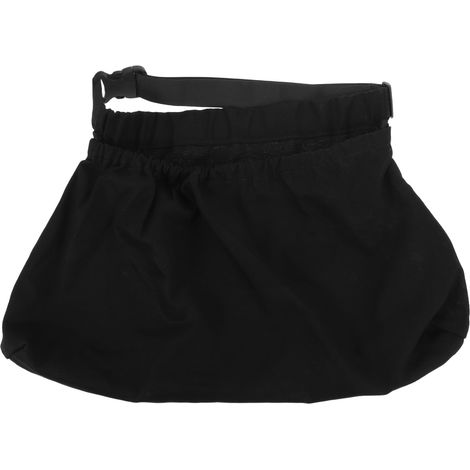 Tablier de Jardin Imperméable Noir à Grandes Poches pour Récolte Tissu Grosse Poche Cueilleur de Fruits et Légumes Usage Jardin (1/2)