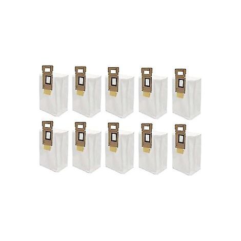 Lot de 10 sacs à poussière grande capacité pour Xiaomi Roborock modèles S7 et S7+ (1/4)