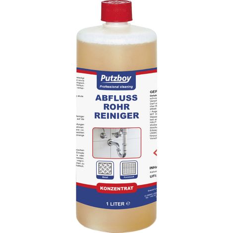 Putzboy Abflussrohr Reiniger 1 Liter Rohrreinigung Küche Bad
