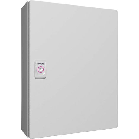 Rittal KX 1556.000 Coffret d'installation, Boîtier mural 300 x 400 x 120 Tôle d'acier gris clair (RAL 7035) 1 pc(s) (1/2)