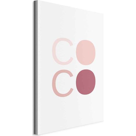 Bild – Pink Coco (1-teilig) vertikal (1/5)