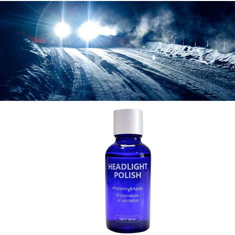 Nettoyant Optique Phare Voiture 30ML Agent de Rénovation et Réparation Anti-Jaunissement Anti-Rayures Anti-Oxydation Anti-Brouillard Anti-Fissure (1/5)
