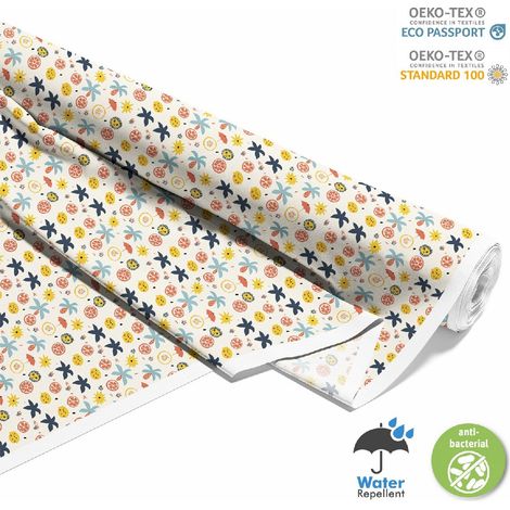 TESSUTI DECORATIVI PER ESTERNI OXFORD - motivo estivo DX9074 (1/5)