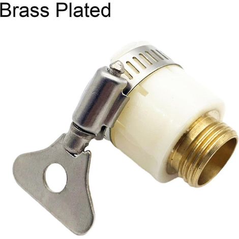 Adaptador universal para manguera de cocina de 14-24 mm, racor de grifo de latón, herramienta para unir tubos - hy (1/5)