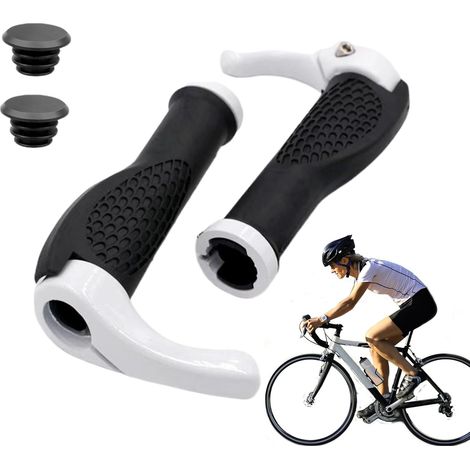 Poignées de vélo, poignées de remplacement pour guidon de vélo de route, accessoires de vélo confortables, poignées clipsables, contrôle amélioré