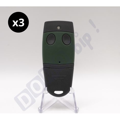 Lot de 3 Nouvelles Télécommandes Cardin S449QZ2 TXC4492P0 - 2 Canaux en 433.92MHz pour Portail et Garage - Sécurité Rolling Code (1/5)