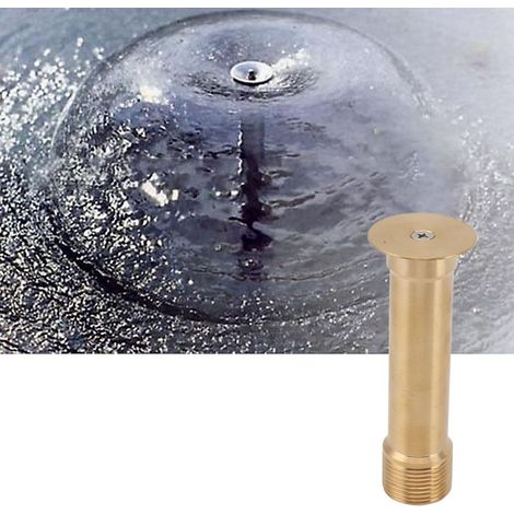 Fontaine à Mushroom Brass G3/4in 10.4cm avec effet dôme ajustable pour jardin, bassin, parc d'attractions (1/5)