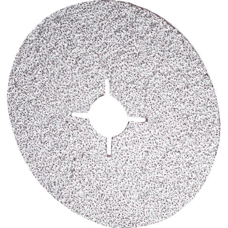 Abrasifs en disques fibre céramique Stearate Plus aluminium XF733 diamètre 125 mm alésage 22 mm grain 80 en boîte de 50 - VSM