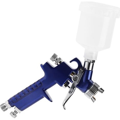 Pistolet à peinture pneumatique professionnel H-2000A, buse de 0,8 mm, 125 ml, pour la réparation de peinture automobile (0,8 mm) (1/5)