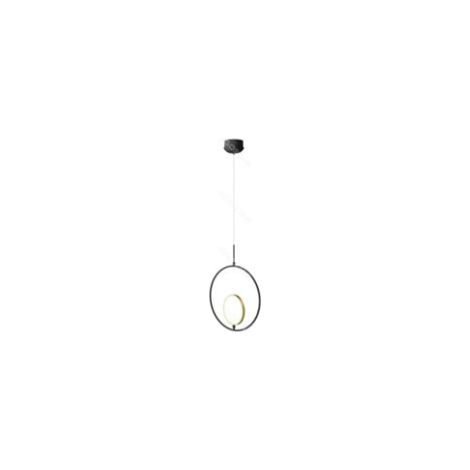Plafonnier circulaire luxueux, lumière 2700K, aluminium et silicone, décoration chaleureuse pour la chambre et le salon.