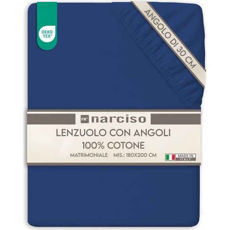 Drap Housse 180x200 Bonnet 30 cm en 100% Coton, Draps Housses de Matelas 180 x 200, Linge de lit Respirant et Hypoallergénique (1/5)