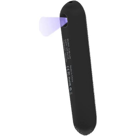 Oplaadbare draagbare UV-lichtsterilisator desinfecteert oppervlakken, reinigt met een UV-LED-kiemdodende lamp. (1/3)