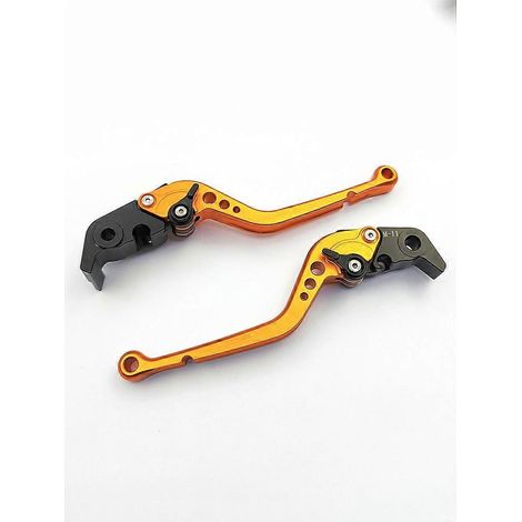Levier de frein, d'embrayage et de klaxon modifié pour moto KTM 690 Duke 2008-2011 (entièrement noir) (1/4)