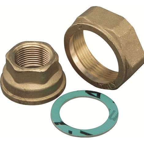 Raccordo per pompe circolatori FF FP Pattaroni F168  1"x cal. 1"1/2