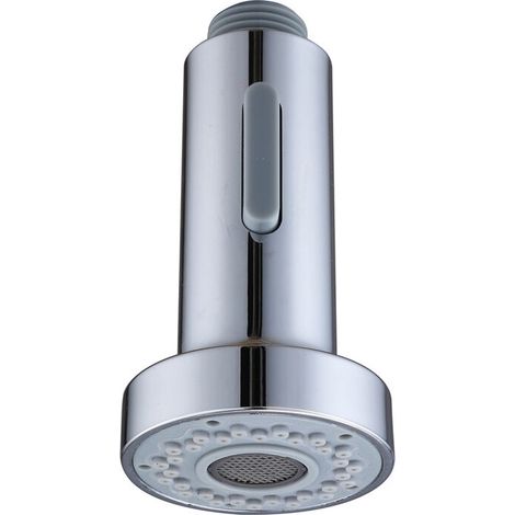 1pc chrome Douchette Robinet Mitigeur Evier Cuisine Press Down Pro Tête 2 Fonctions Jets Mitigeur Cuisine Douchette Univers Accessoire Robinetterie