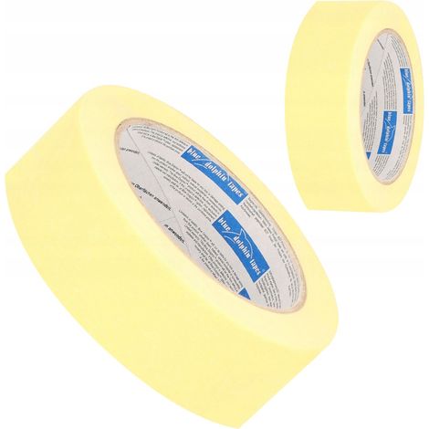 Ruban Papier De Masquage Blue Dolphin, 30 mm x 50 m, Pour Peinture (1/5)