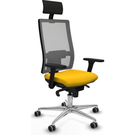 Piqueras y Crespo Horna Bürostuhl Gelb Ergonomisch (1/3)