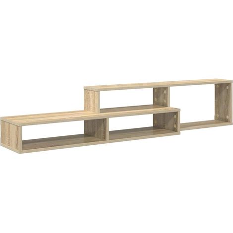 SupportoperTVaparete 150x25x28,5cm Legno multistrato vidaXL