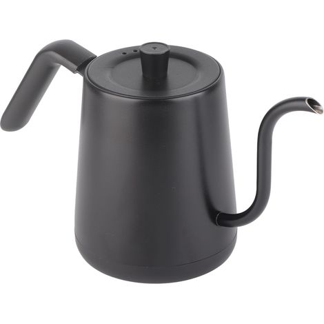 Bouilloire électrique à bec fin, théière électrique, bouilloire de bureau, cafetière, contrôle automatique de la température et maintien au chaud, tout en un. (1/5)