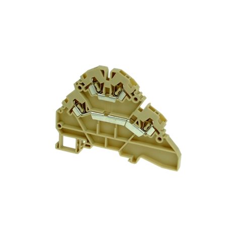 Bornes à ressort à Deux Niveaux 2.5mm 316100i SCD2.5BEIGE
