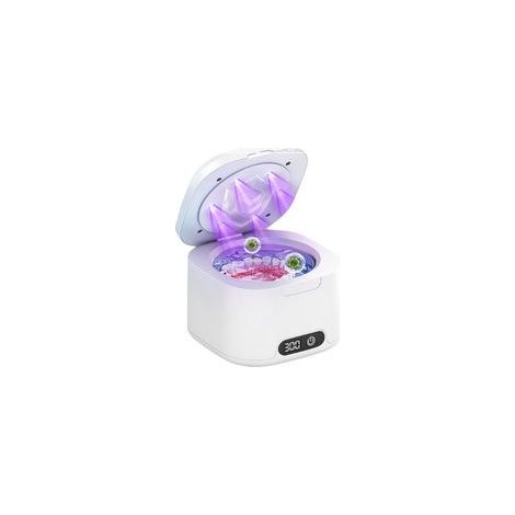 UV ultrasonic cleaning machine for cleaning dentures, jewelry, mini and small, suitable for home use, four speed settings. (1/4)
