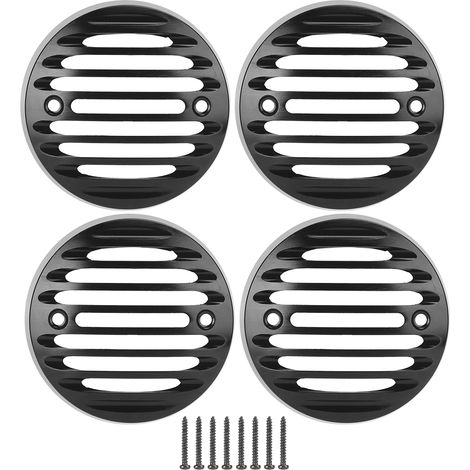 4 pièces Protection de clignotant rétro CNC en grille pour Royal Enfield Classic 500 (1/5)