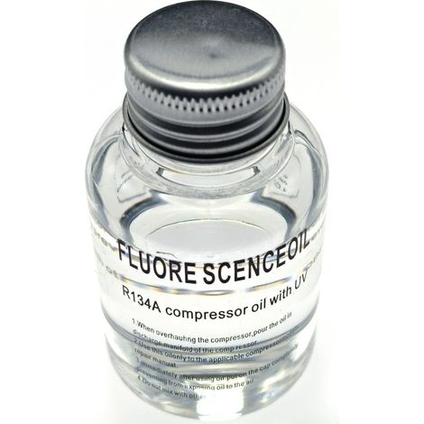 Huile de réfrigération pour climatisation automobile, huile pour compresseur, huile de réfrigérant écologique R134a, huile de réfrigération, huile lubrifiante (1/4)