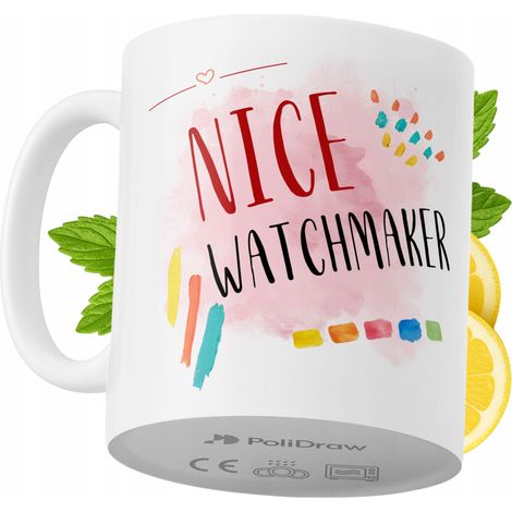Lustige Kaffeetasse mit witzigem Textdesign für Uhrmacher – ideal für Geburtstage, Namenstage und Feiertage. Hochwertige Tasse für besondere Anlässe, ob zu Hause, im Büro oder bei der Arbeit. Farbe: W