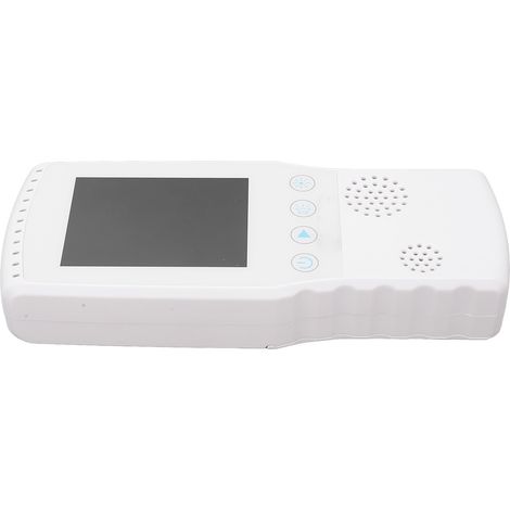 Détecteur de rayonnement nucléaire portable, écran LCD, surveillance en temps réel, chargement USB, mesureur de rayonnement ionisant, 2500 mAh, blanc (1/5)