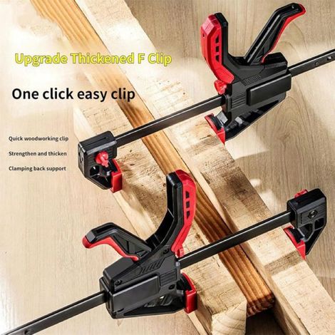 Pince de serrage bois - Puissante Ouverture 300 mm - Artisanat menuiserie (1/5)