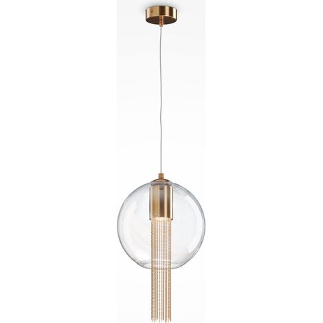Maytoni Flusso II Plafonnier Moderne Mince Bronze GU10 (1/5)