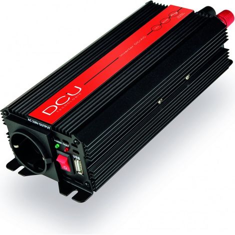 Inversor Tensión 24vdc  600w +usb Onda Modificada 374124600m