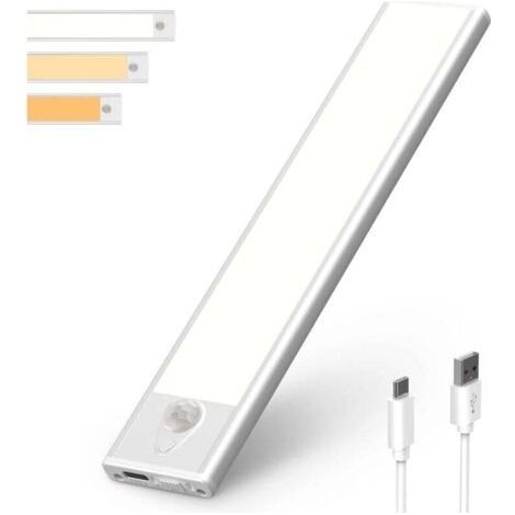 Kleiderschrankleuchte – Wiederaufladbare LED-Beleuchtung mit 31 LEDs für Kleiderschränke im Innenbereich, kabellos, magnetisch, dimmbar und mit Bewegungsmelder (1/4)