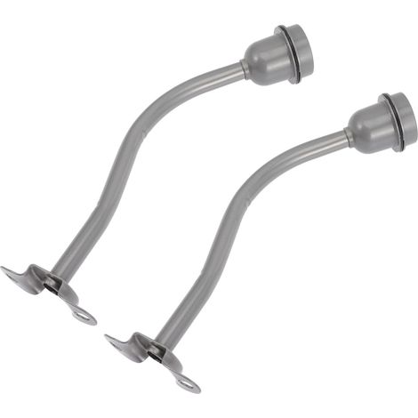 Poteau D’éclairage Extérieur en Fer 30 Cm Douille E27 Petite Taille, Support Métallique pour Lampadaire de Jardin, Lot de 2 Pièces, Accessoire Robuste pour Éclairage de (1/5)