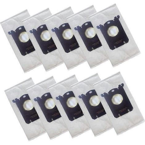 Lot de 10 sacs de rechange pour aspirateur Electrolux S Bag Classic EL200F EL8500 - Accessoires (1/5)