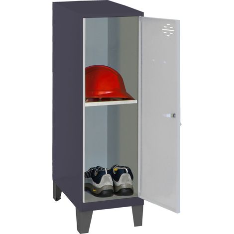 Simonrack Mini Garderobe Metall Anthrazit und Grau 1015x400x500 (1/2)