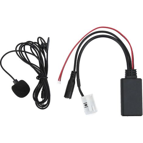 Module Bluetooth 5.0 sans fil noir avec micro mains libres pour voiture Citroën C2 C4 C5 C6 C8 (1/4)