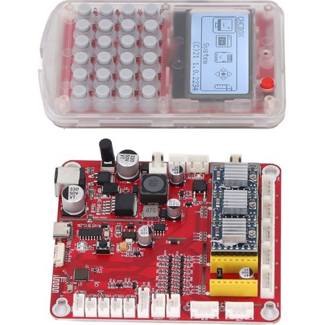 Kit de contrôleur hors ligne pour machine à graver, 24 touches, 3 axes, carte de contrôle CNC hors ligne 12 V-36 V (1/5)