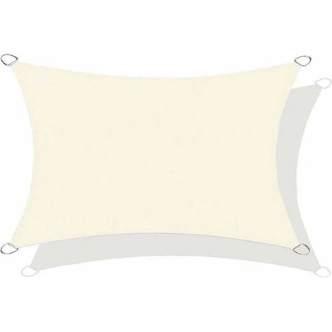 Voile d'ombrage Imperméable Rectangulaire, Anti UV Abri Voiture de Pergola pour Patio Extérieur, Jardin, Serre, Terrasse et Camping Toile d'ombrage (1/5)