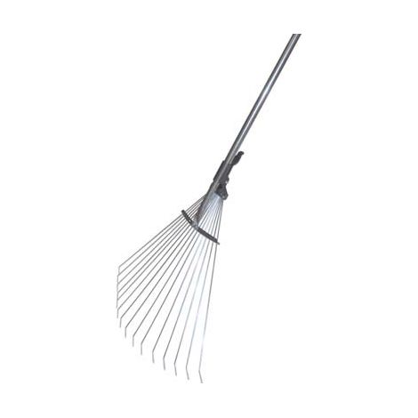 SCOPA GIARDINO A VENTAGLIO VELOX STARS - ACCIAIO ZINC H.CM 151- 6 pezzi